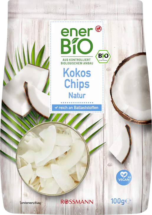 Enerbio Kokos Chips Natur 100