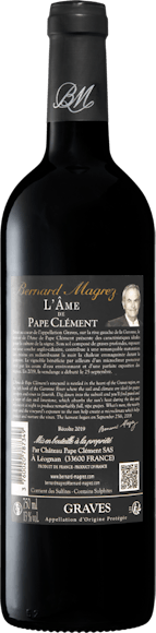 L'Âme de Pape Clement Graves AOP (Face arrière)