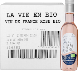 La Vie en Bio Rosé Vin de France PET