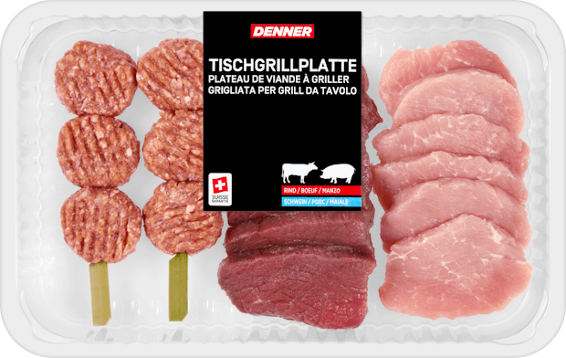 Denner Tischgrillplatte
