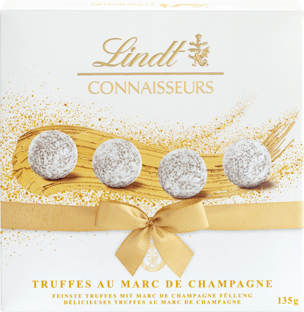 Truffes au Marc de Champagne Connaisseurs Lindt