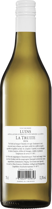 La Truite Luins AOC La Côte
