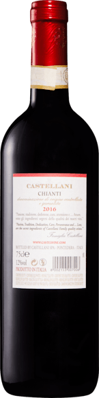 Castellani Chianti DOCG (Rückseite)
