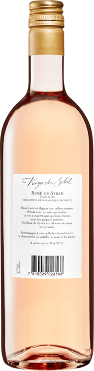Verger du Soleil Syrah Rosé Pays d’Oc IGP