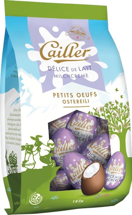 Petits œufs Délice de Lait Cailler
