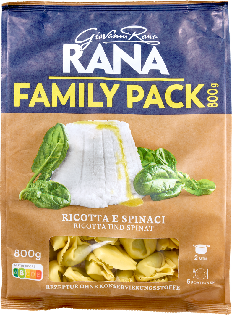 Rana Tortellini Ricotta und Spinat
