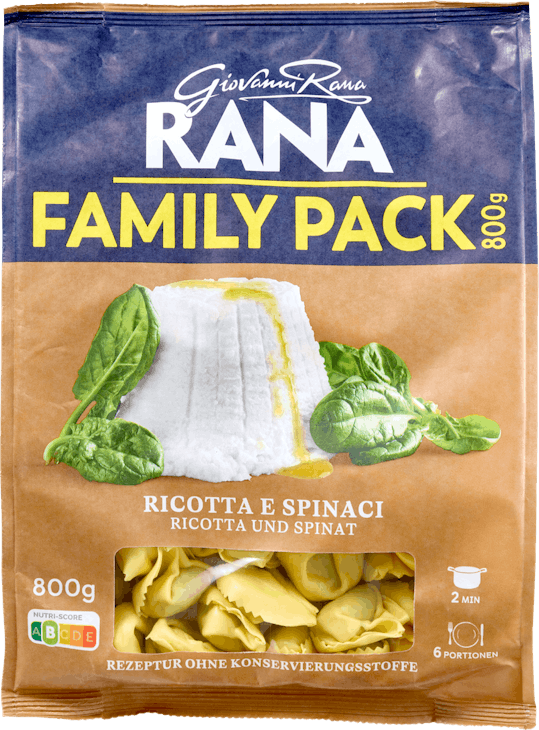 Tortellini Ricotta et Épinards Rana