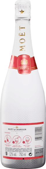 Moët & Chandon Ice Imperial Rosé Champagne AOC (Face arrière)