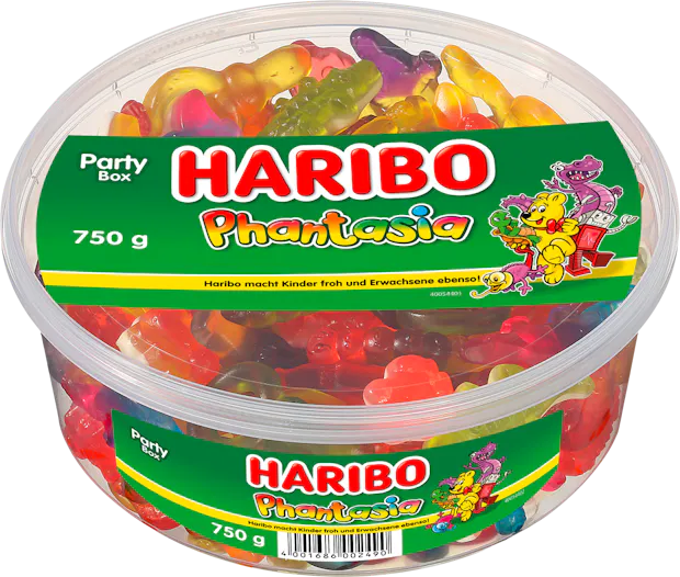 Bonbons gélifiés aux fruits Phantasia Haribo
