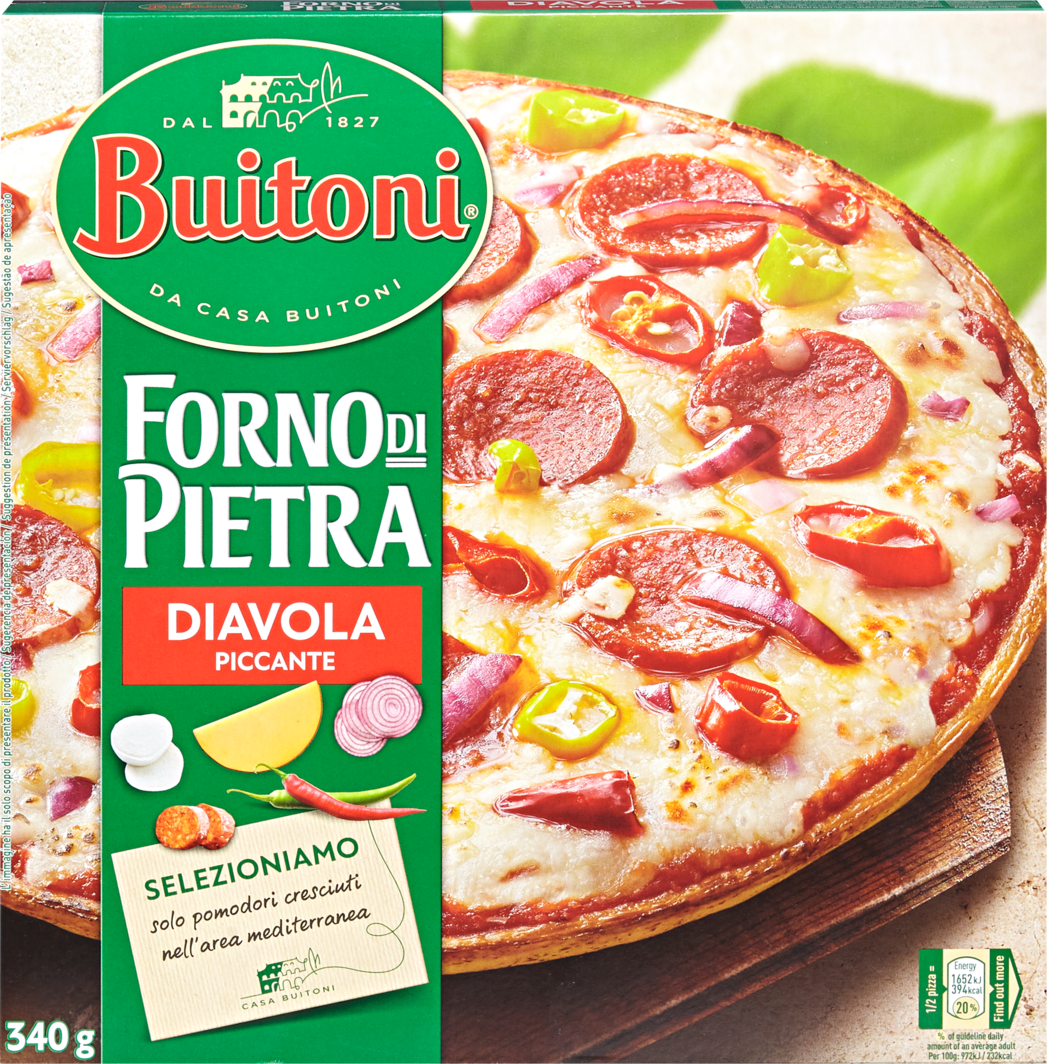 Buitoni Pizza Forno di Pietra Diavola