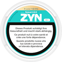 Snus Mini Spearmint X-Low Zyn
