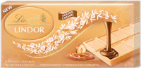 Tablette de chocolat Lindor Golden Caramel Lindt