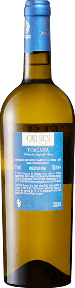 Celsus Bianco Toscana IGT (Rückseite)