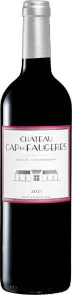 Château Cap de Faugères Castillon-Côtes de Bordeaux De face