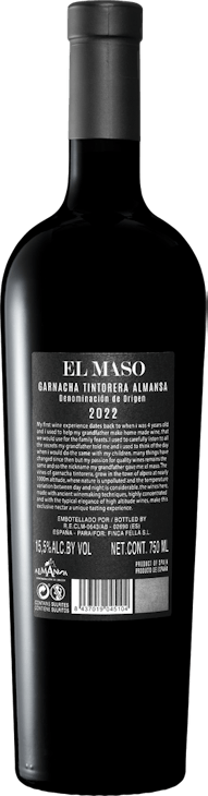 El Maso Garnacha Tintorera Almansa DO