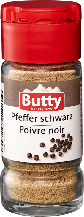 Poivre noir moulue Butty 