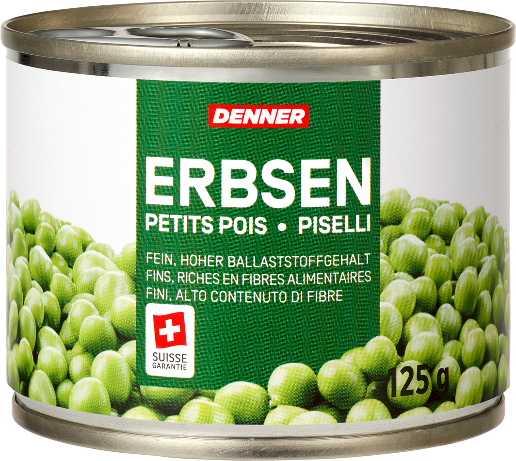 Denner Erbsen fein