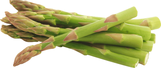 Punte di asparagi verdi