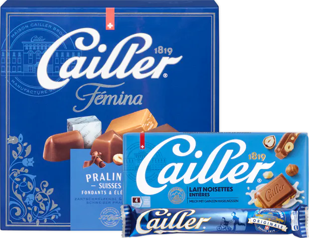 20% auf alle Cailler Schokoladen*