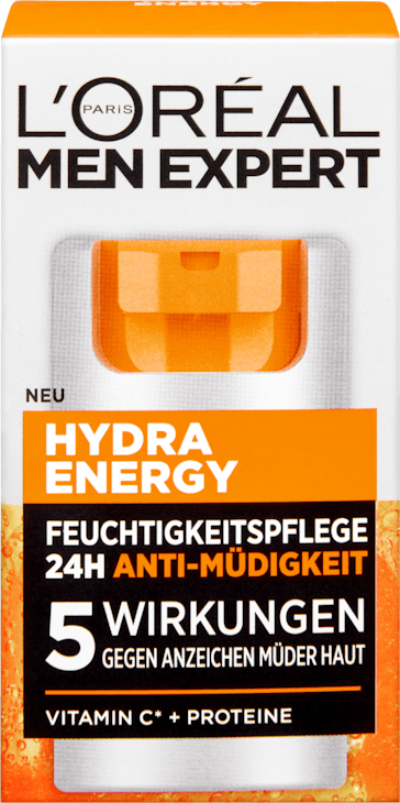 Soin hydratant anti-fatique 24h Hydra Energy L’Oréal Men Expert