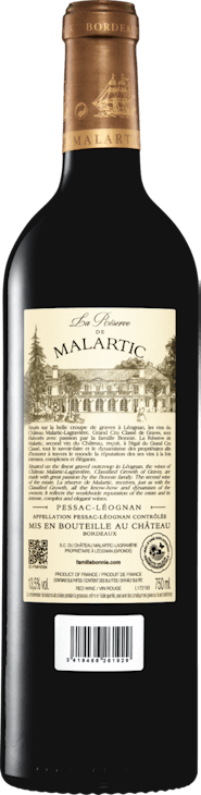 La Réserve de Malartic Pessac-Léognan AOC