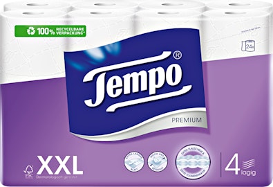 Tempo Toilettenpapier Premium weiss Tempo Toilettenpapier Premium weiss