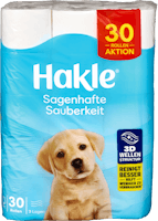 Papier hygiénique Propreté incroyable Blanc Hakle