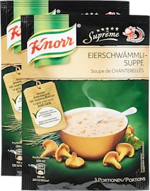Knorr Suppe Suprême Eierschwämmli Knorr Suppe Suprême Eierschwämmli