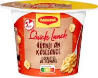 Cornettes au fromage Quick Lunch Maggi