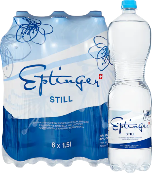 Eptinger Blau Mineralwasser ohne Kohlensäure 6x1.5l