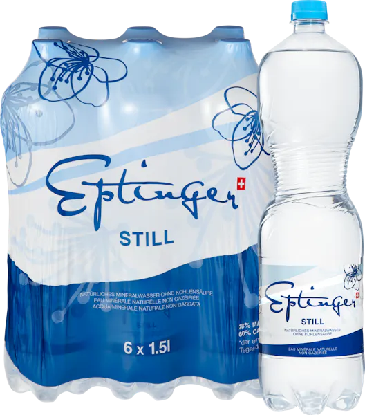 Eptinger Blau Mineralwasser ohne Kohlensäure 6x1.5l