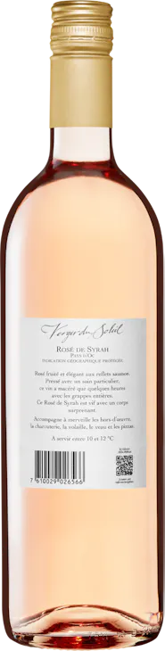 Verger du Soleil Syrah Rosé Pays d’Oc IGP