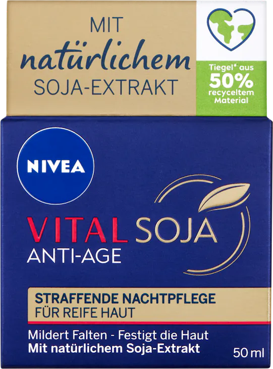 Soin de nuit raffermissant anti-âge Vital Soja Nivea