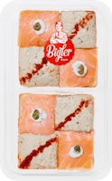 Bigler Canapés Lachs und Thon