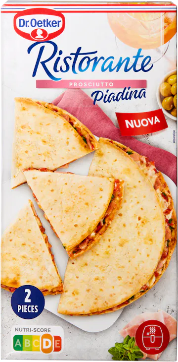 Piadina Prosciutto Ristorante Dr. Oetker