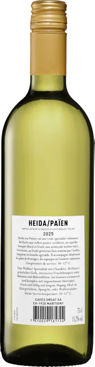 Carmelin Heida du Valais AOC