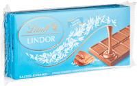 Tavoletta di cioccolata Lindor Salted Caramel Lindt