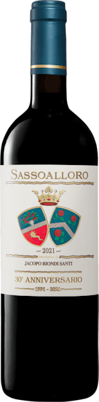 Jacopo Biondi Santi Sassoalloro Rosso Toscana IGT Davanti