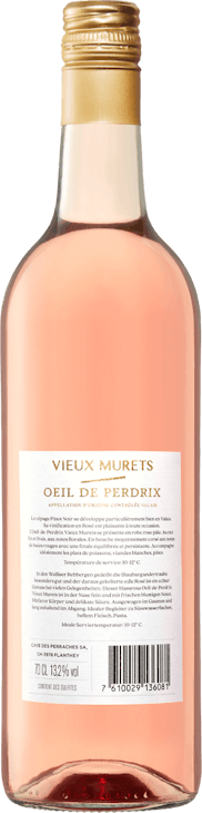 Vieux Murets Œil-de-Perdrix du Valais AOC