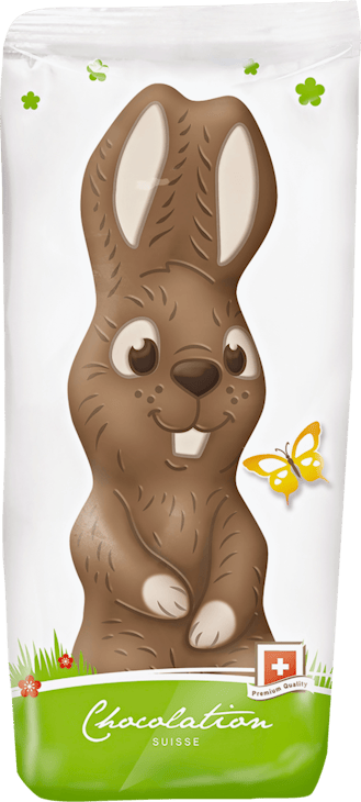 Coniglietto truccato di cioccolato Latte Chocolation Suisse