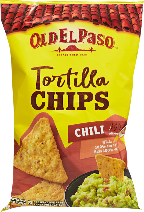 Old El Paso Tortilla Chips Chili