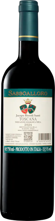Jacopo Biondi Santi Sassoalloro Rosso Toscana IGT