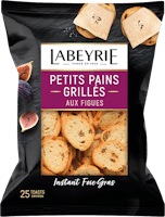 Pains grillés aux figues Spécial Foie Gras Labeyrie