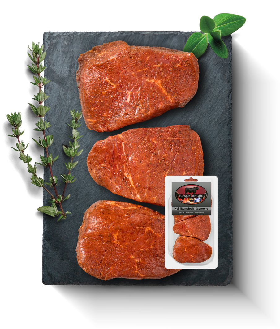 Black Angus BBQ Rindshuftsteaks