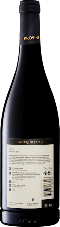 Maître de Chais Dôle du Valais AOC