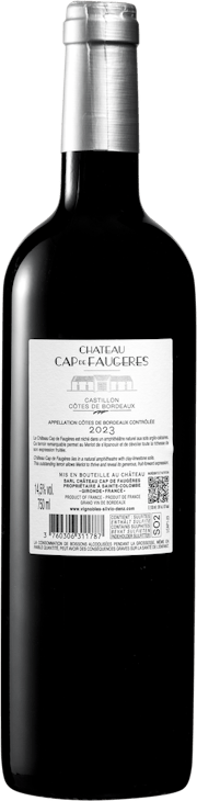Château Cap de Faugères Castillon-Côtes de Bordeaux