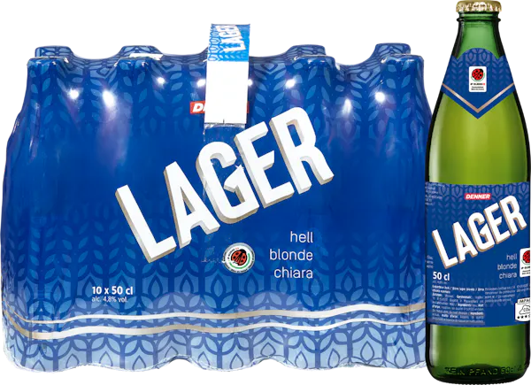 Birra lager chiara IP-SUISSE Denner