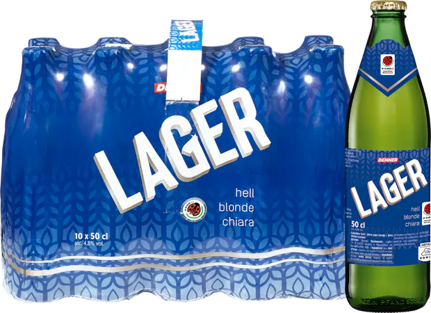 Birra lager chiara IP-SUISSE Denner