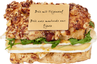 Panini fitness Brie e fichi Bertschi