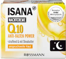 ISANA Q10 Anti-Falten-Nachtcrème